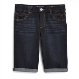 Democracy Adler Roll Cuff Bermuda Shorts